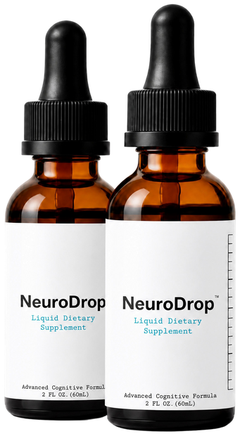 Two bottles of NeuroDrop
