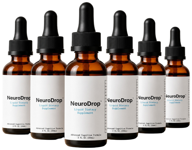 Six bottles of NeuroDrop
